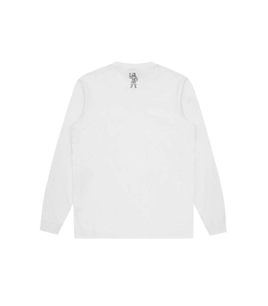 Billionaire Boys Club Classics Longsleeve T-Shirts | Small Arch Logo L/S T-Shirt - White