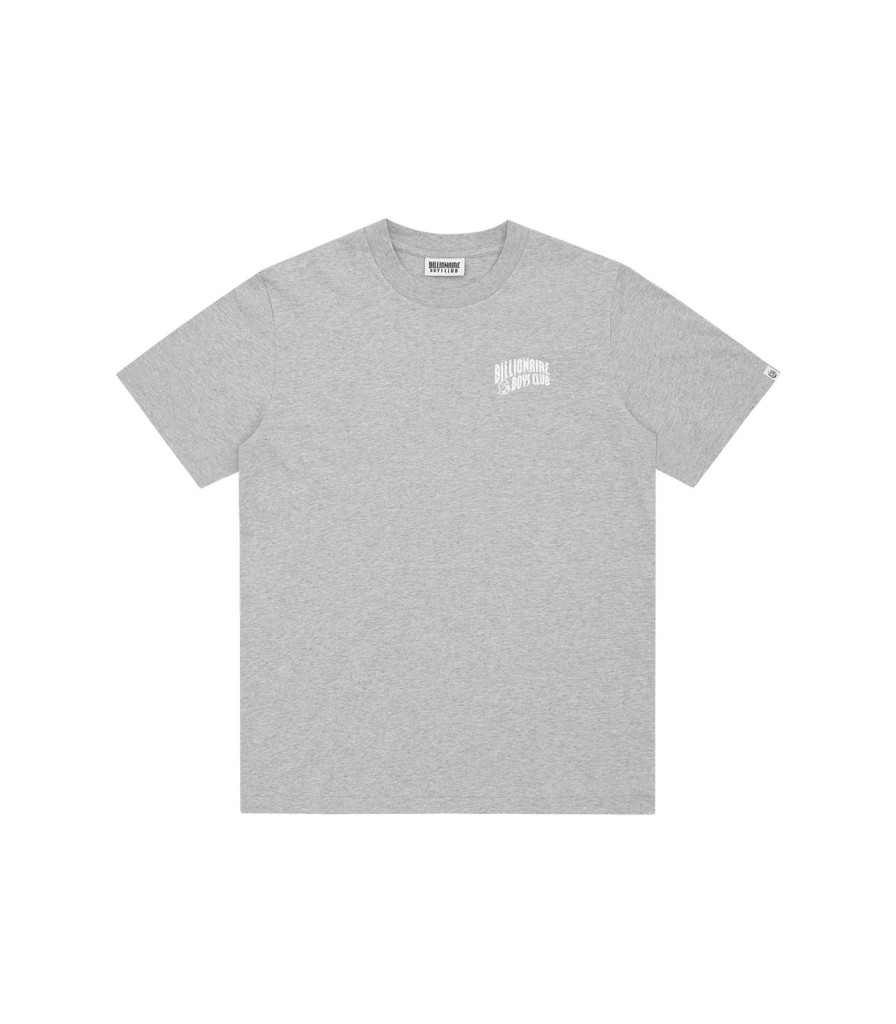 Billionaire Boys Club Classics T-Shirts | Small Arch Logo T-Shirt - Heather Grey