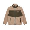 Billionaire Boys Club Spring '24 Outerwear | Pull Out Shell Fleece Zip Through - Sand/Camo