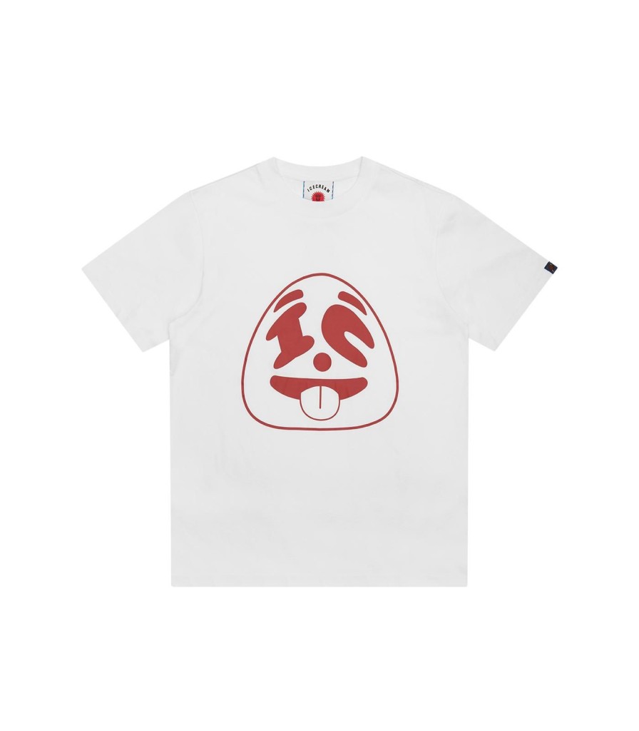 ICECREAM Spring '24 T-Shirts | Panda Face T-Shirt - White