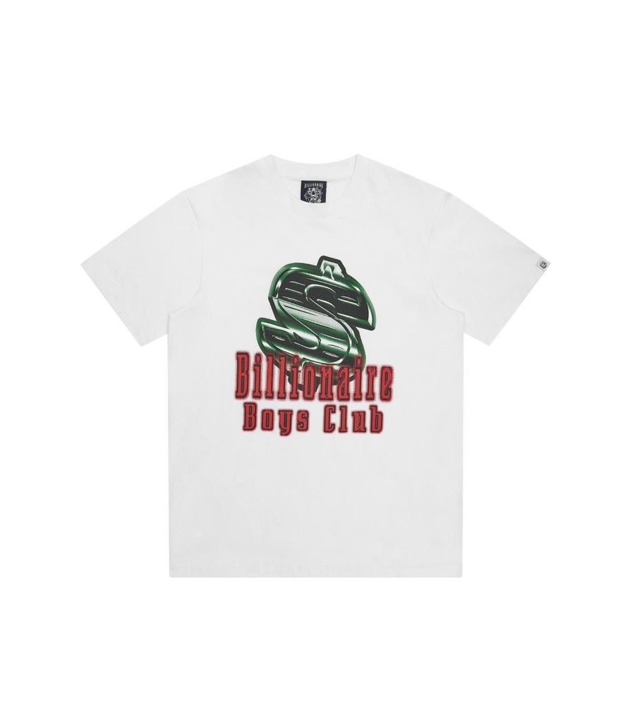 Billionaire Boys Club Spring '24 T-Shirts | Dollar Sign T-Shirt - White