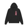 BB ASTRO Hoodies | Bb Astro Repeat Logo Popover Hood - Black/Pink