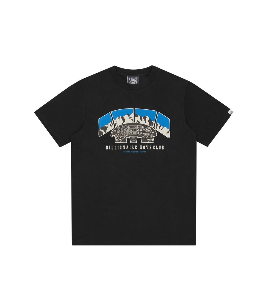 Billionaire Boys Club Pre-Spring '24 T-Shirts | Flight Deck T-Shirt - Black