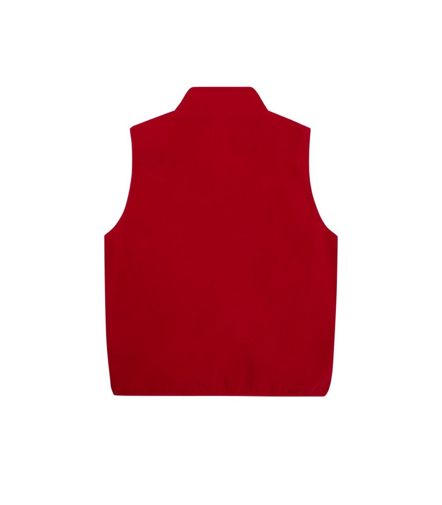 ICECREAM Spring '24 Outerwear | Fleece Vest - Red