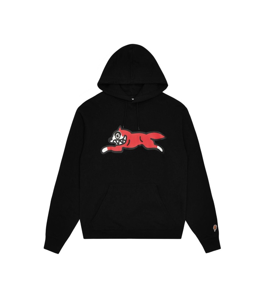 ICECREAM & SSENSE Hoodies | Running Dog Hood - Black