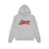 ICECREAM & SSENSE Hoodies | Running Dog Hood - Heather Grey