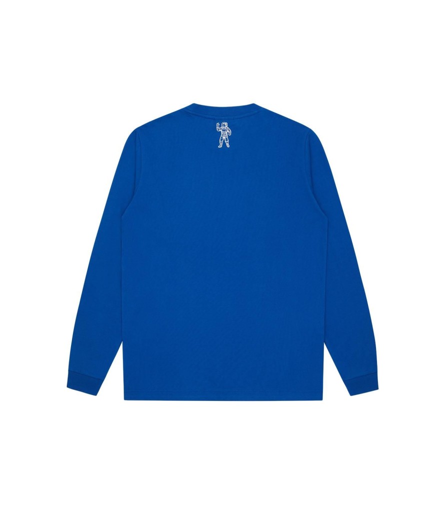 Billionaire Boys Club Classics Longsleeve T-Shirts | Small Arch Logo L/S T-Shirt - Royal Blue