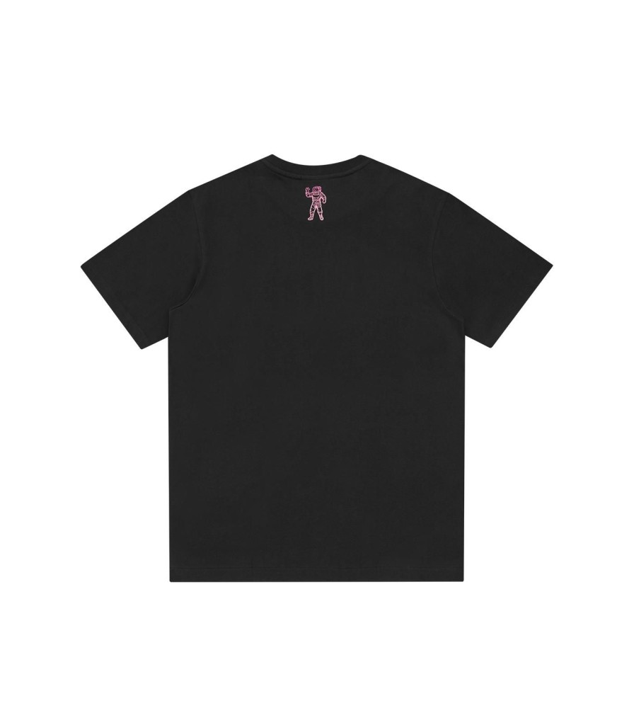 SELFRIDGES GLITTER PACK T-Shirts | Glitter Arch Logo T-Shirt - Black/Pink