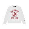 Billionaire Boys Club Spring '24 Sweatshirts | Crest Logo Crewneck - White