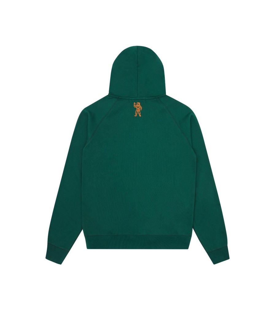 Billionaire Boys Club Classics Hoodies | Small Arch Logo Zip Through Hood - Kelly Green