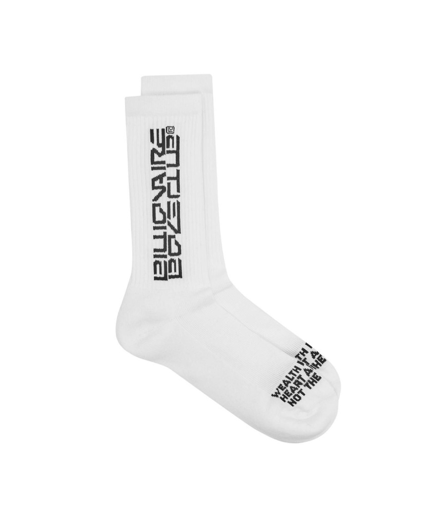 Billionaire Boys Club Spring '24 Accessories | Mantra Socks - White