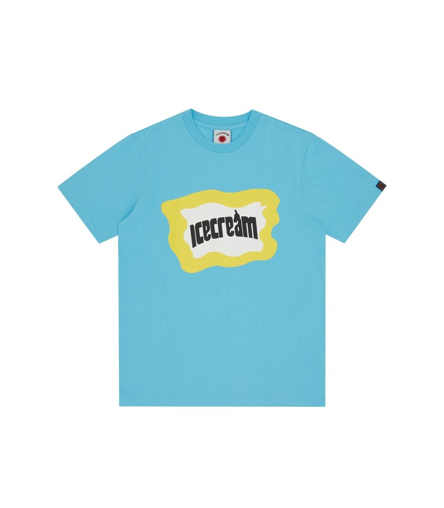 ICECREAM EU EXCLUSIVE T-Shirts | Splatter T-Shirt - Blue