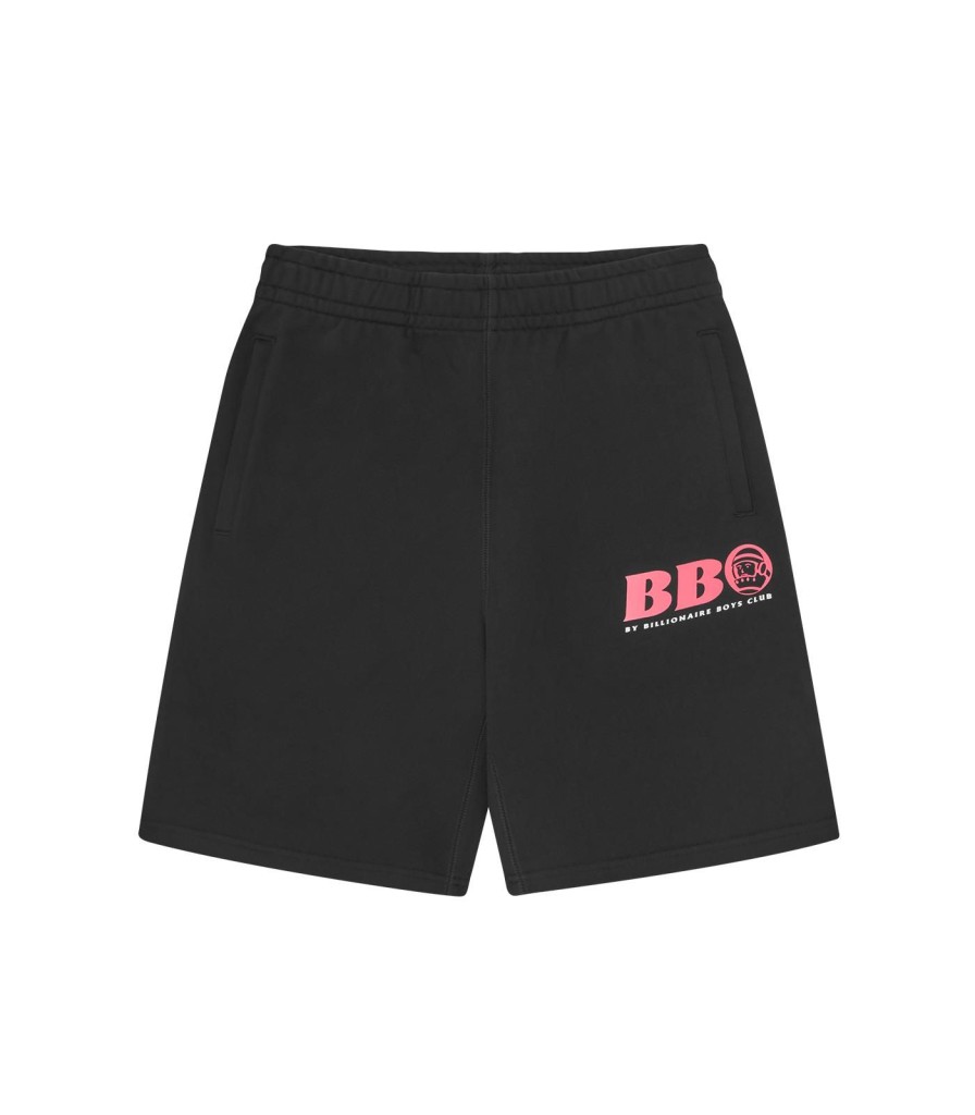 BB ASTRO Tracksuits | Bb Astro Sweatshorts - Black/Pink Logo