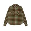 ICECREAM Pre-Spring '24 Shirts | Check Shirt - Green Check