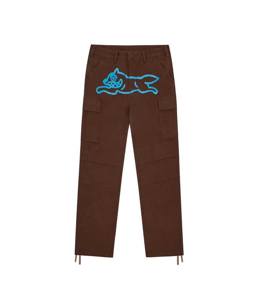 ICECREAM Pre-Spring '24 Denim & Pants | Running Dog Cargo Pants - Brown