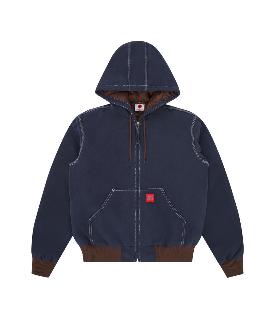 ICECREAM Spring '24 Outerwear | Hooded Work Jacket - Navy