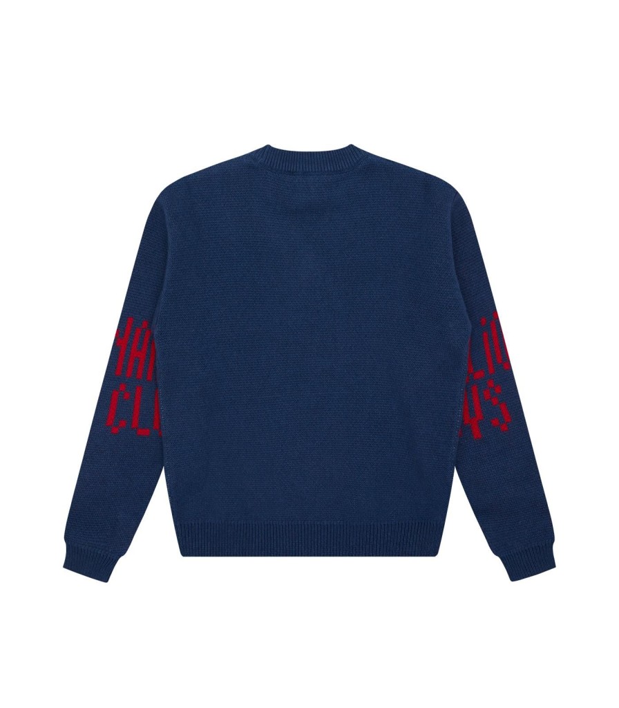 Billionaire Boys Club Kids Kids | Kids Walking Robot Knitted Jumper - Navy