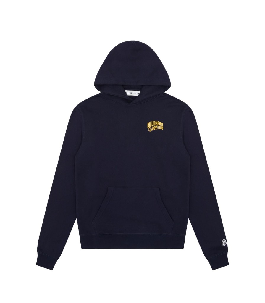 Billionaire Boys Club Classics Hoodies | Small Arch Logo Popover Hood - Navy