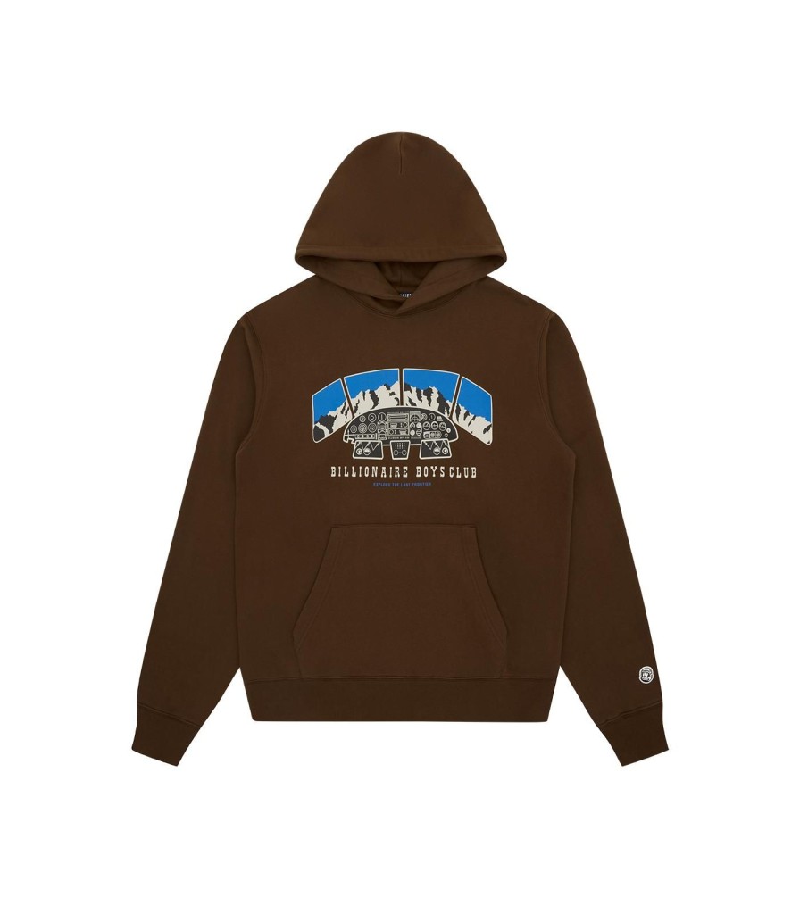 Billionaire Boys Club Pre-Spring '24 Hoodies | Flight Deck Popover Hood - Brown