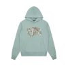 Billionaire Boys Club Spring '24 Hoodies | Camo Arch Logo Popover Hood - Sage