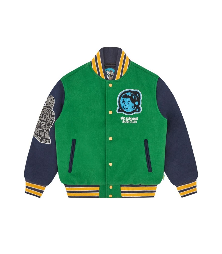 Billionaire Boys Club Kids Kids | Kids Astro Varsity Jacket - Green