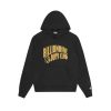 SELFRIDGES GLITTER PACK Hoodies | Glitter Arch Logo Popover Hood - Black/Gold