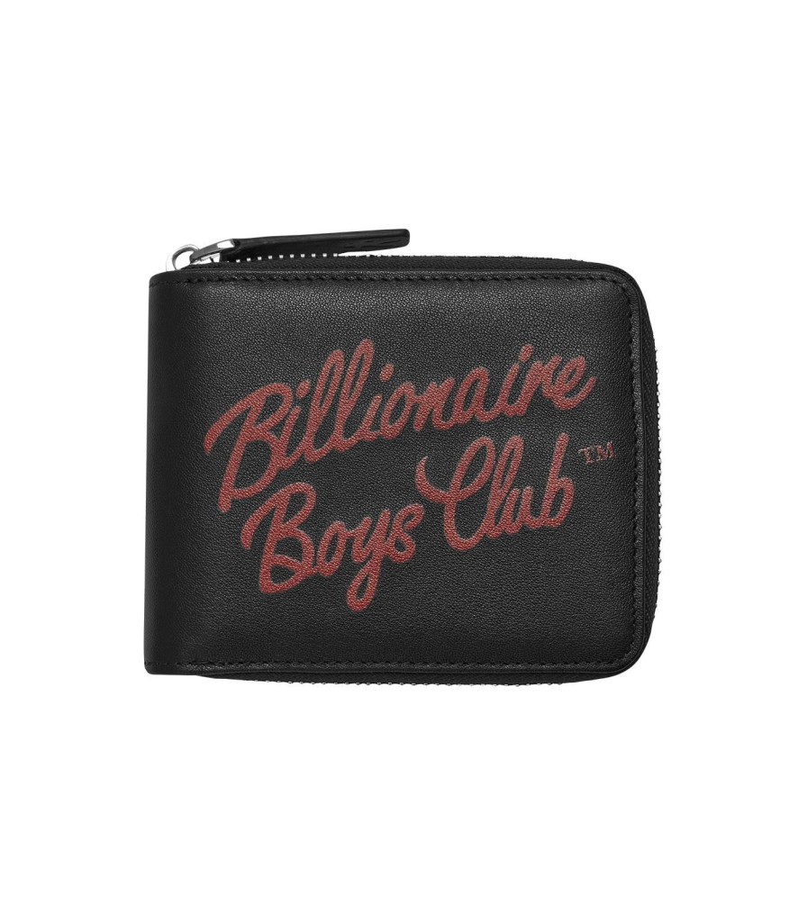 Billionaire Boys Club Spring '24 Accessories | Script Logo Wallet - Black