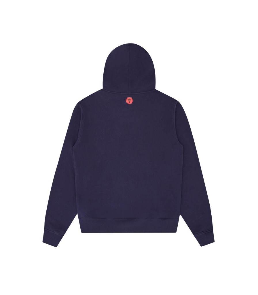 ICECREAM Pre-Spring '24 Hoodies | Cones & Bones Popover Hood - Navy