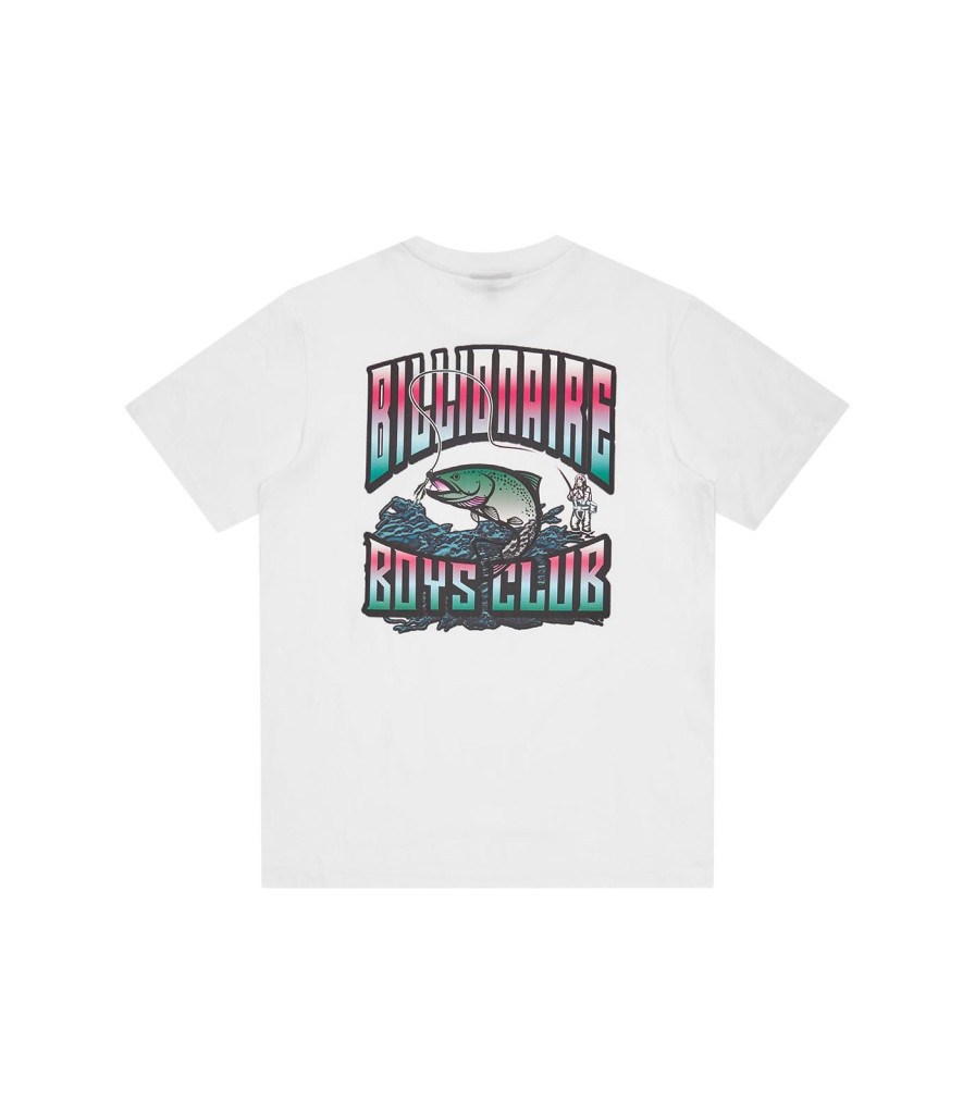 Billionaire Boys Club Pre-Fall '24 T-Shirts | Big Catch T-Shirt - White