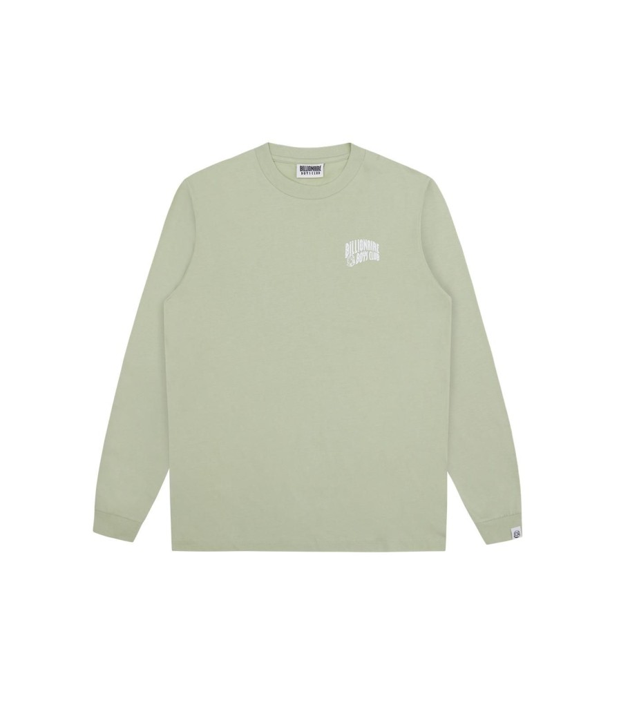 Billionaire Boys Club Classics Longsleeve T-Shirts | Small Arch Logo L/S T-Shirt - Green