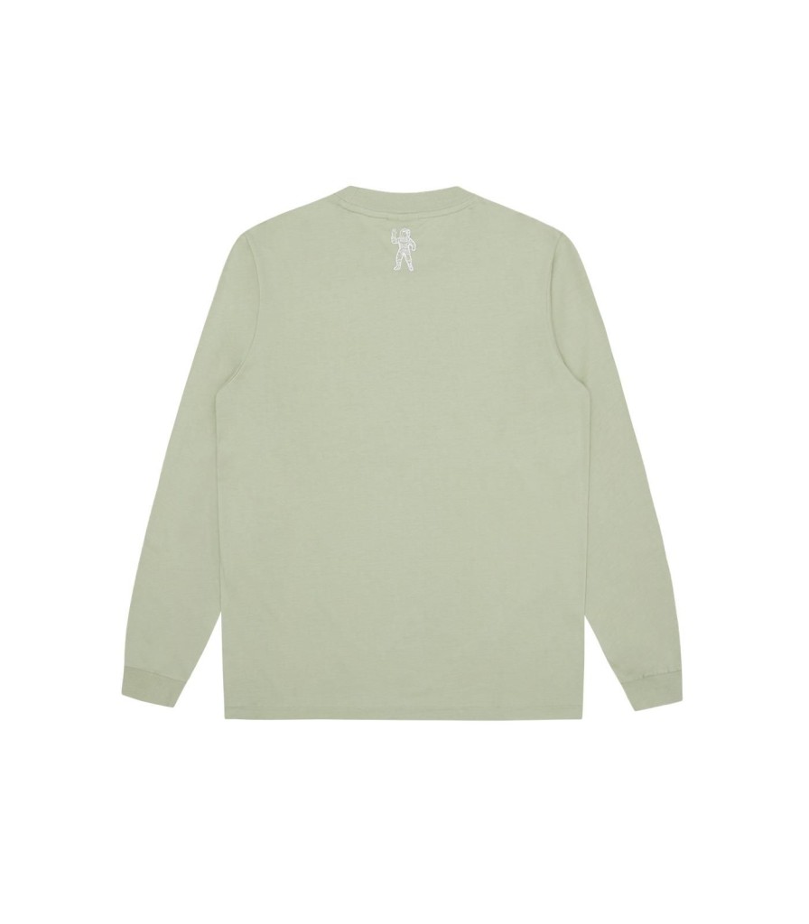 Billionaire Boys Club Classics Longsleeve T-Shirts | Small Arch Logo L/S T-Shirt - Green