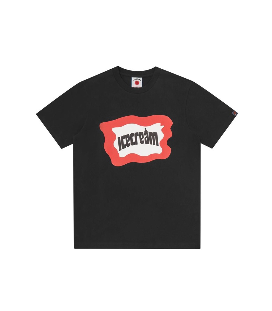 ICECREAM EU EXCLUSIVE T-Shirts | Splatter T-Shirt - Black