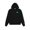 Billionaire Boys Club Classics Hoodies | Small Arch Logo Highlight Popover Hood - Black/Blue