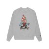 ICECREAM Pre-Spring '24 Sweatshirts | Skate Cone Crewneck - Heather Grey