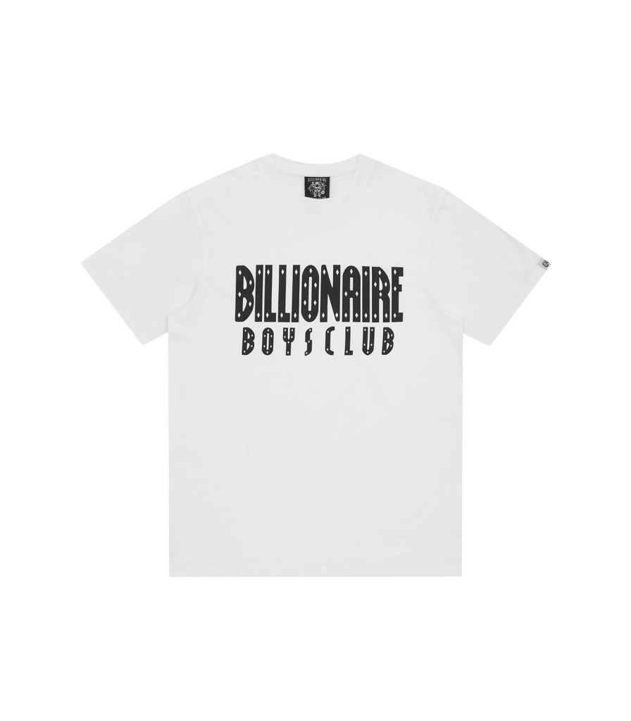 Billionaire Boys Club Classics T-Shirts | Straight Logo T-Shirt - White