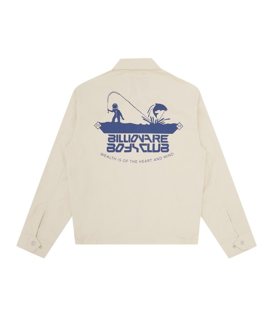 Billionaire Boys Club Pre-Fall '24 Outerwear | Catch And Reel Blouson - Cream