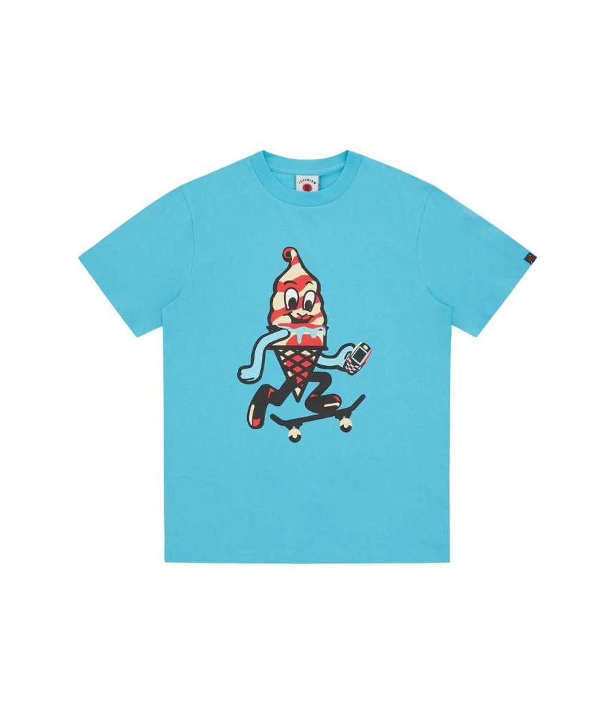 ICECREAM Pre-Spring '24 T-Shirts | Skate Cone T-Shirt - Blue