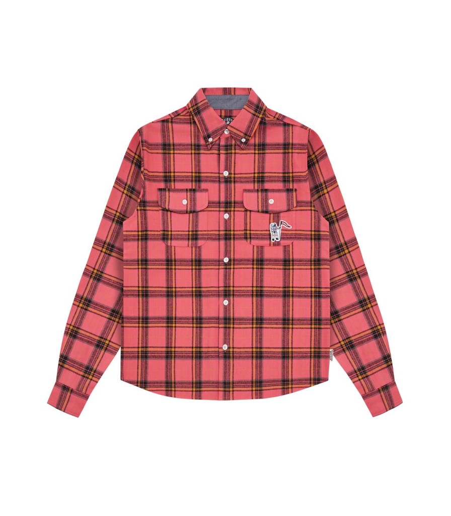 Billionaire Boys Club Pre-Fall '24 Shirts & Polos | Check Shirt - Pink