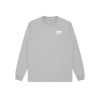 Billionaire Boys Club Classics Longsleeve T-Shirts | Small Arch Logo L/S T-Shirt - Heather Grey