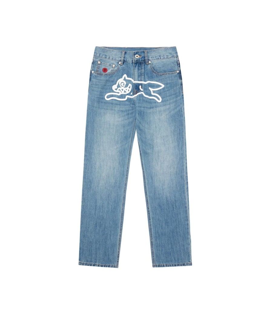 ICECREAM & SSENSE Denim & Pants | Running Dog Denim Pant - Light Wash