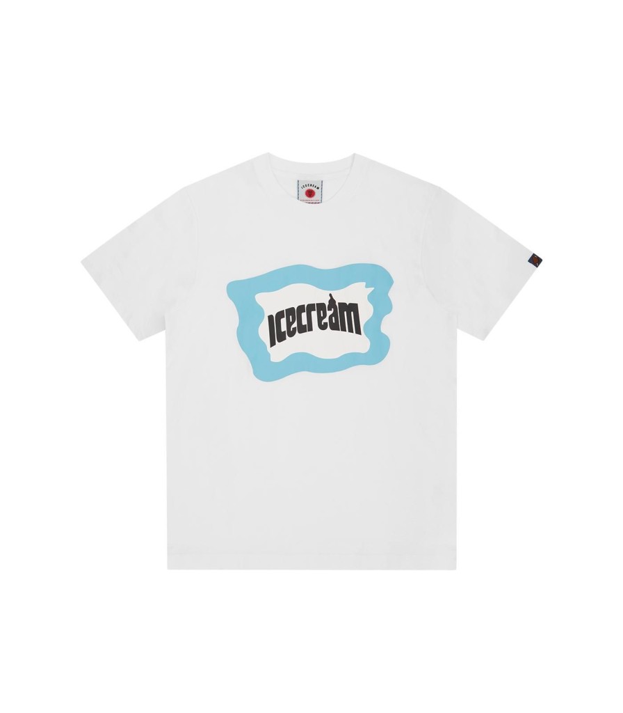 ICECREAM EU EXCLUSIVE T-Shirts | Splatter T-Shirt - White