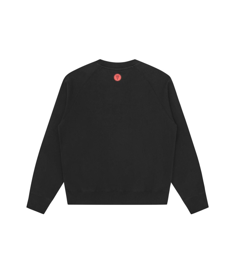 ICECREAM EU EXCLUSIVE Sweatshirts | Triple Running Dog Crewneck - Black