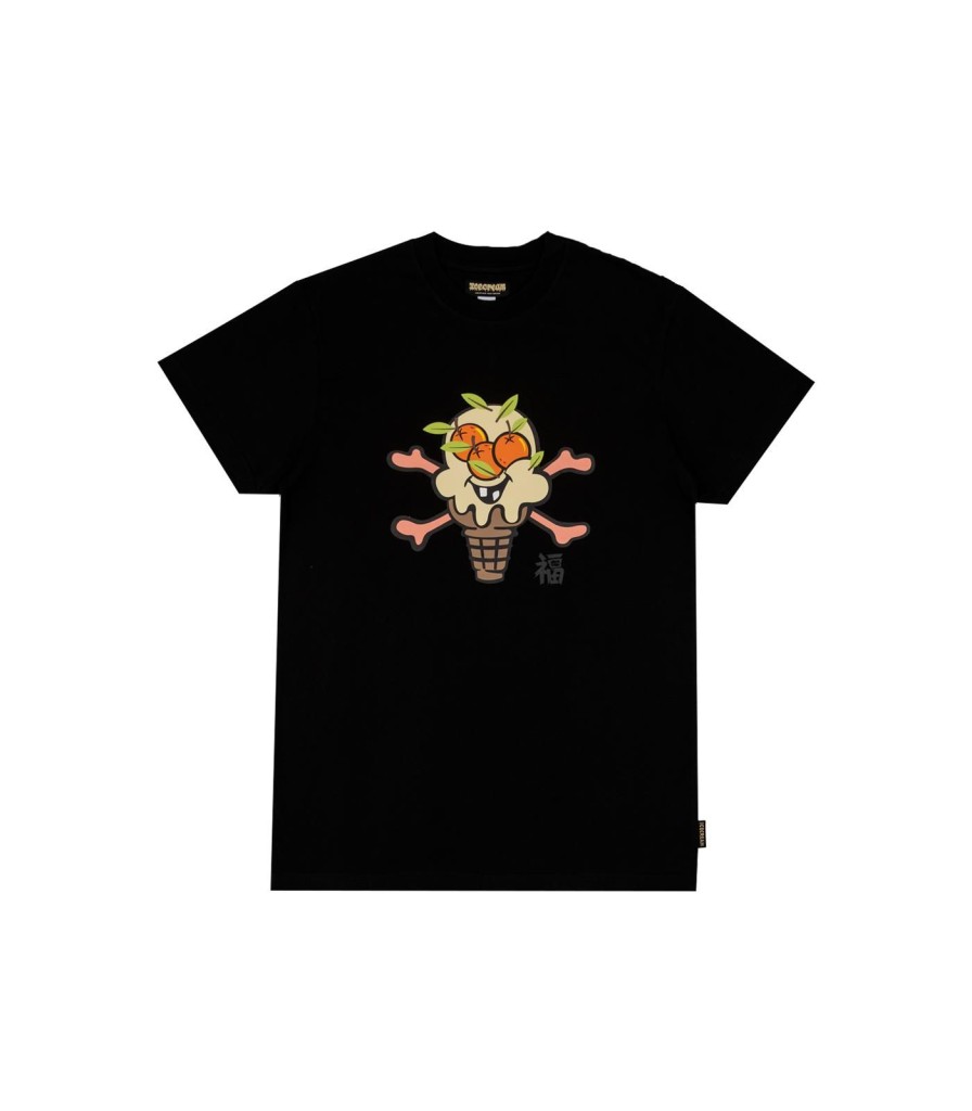 BBC ICECREAM: YEAR OF THE DRAGON T-Shirts | Fruitful Icecream Tee - Black