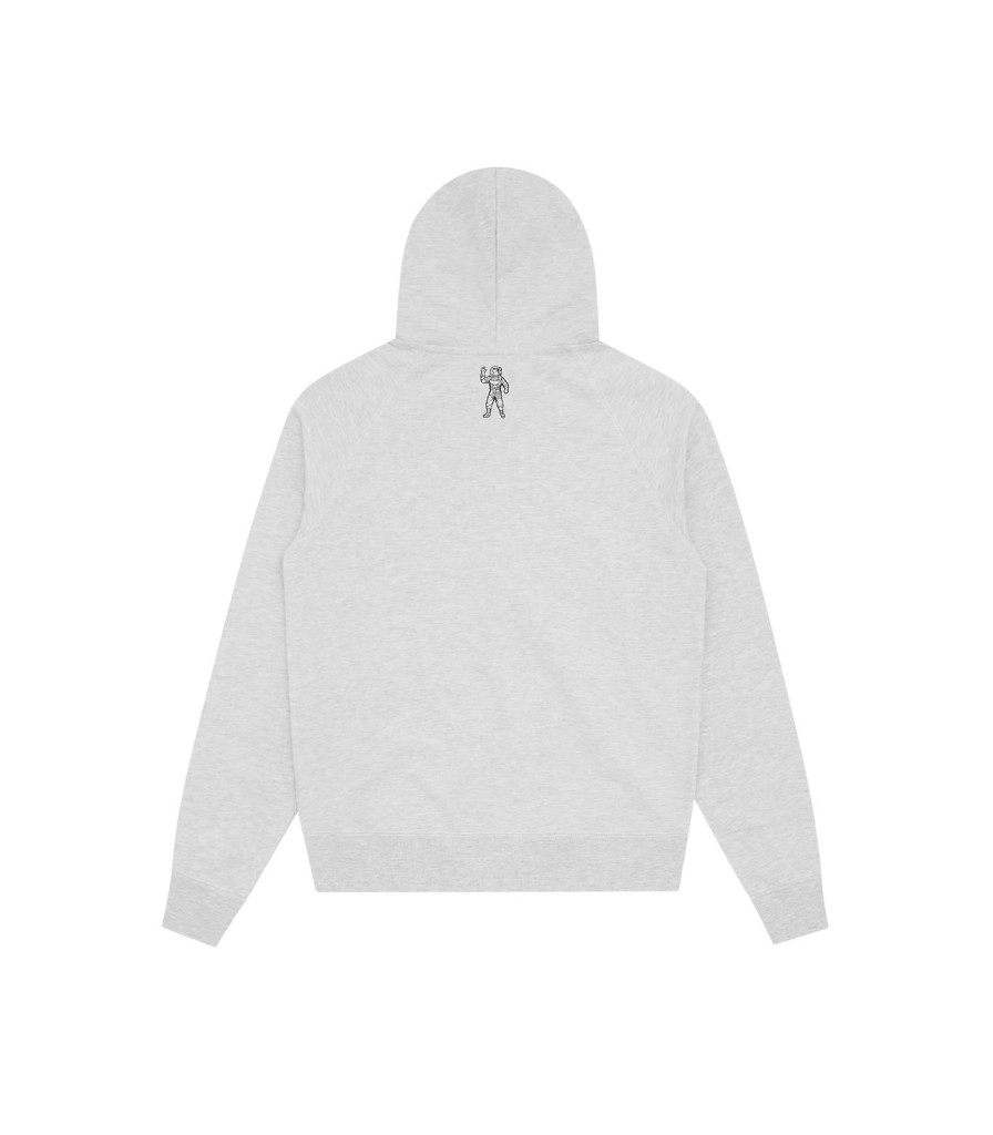 Billionaire Boys Club Classics Hoodies | Small Arch Logo Zip Through - Heather Ash