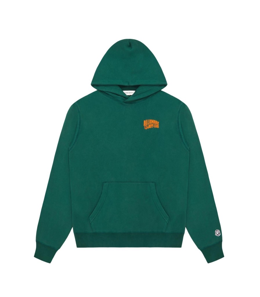 Billionaire Boys Club Classics Hoodies | Small Arch Logo Popover Hood - Kelly Green