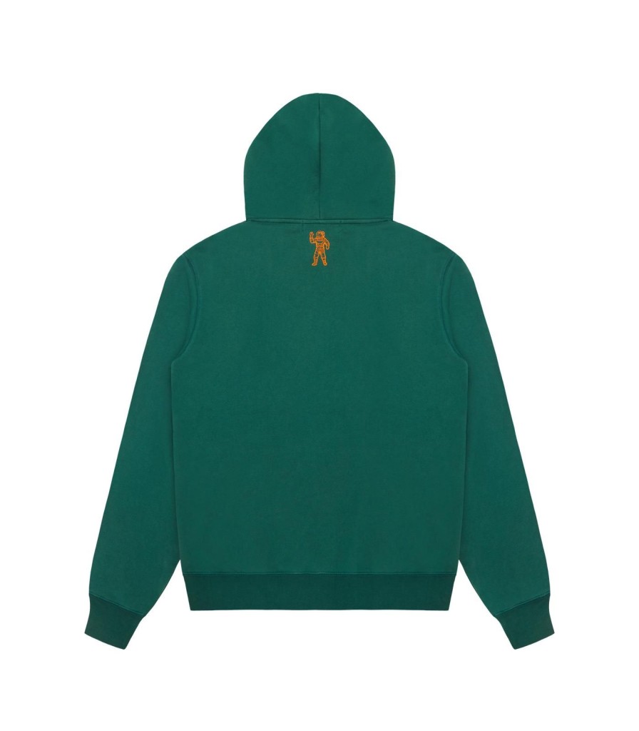 Billionaire Boys Club Classics Hoodies | Small Arch Logo Popover Hood - Kelly Green