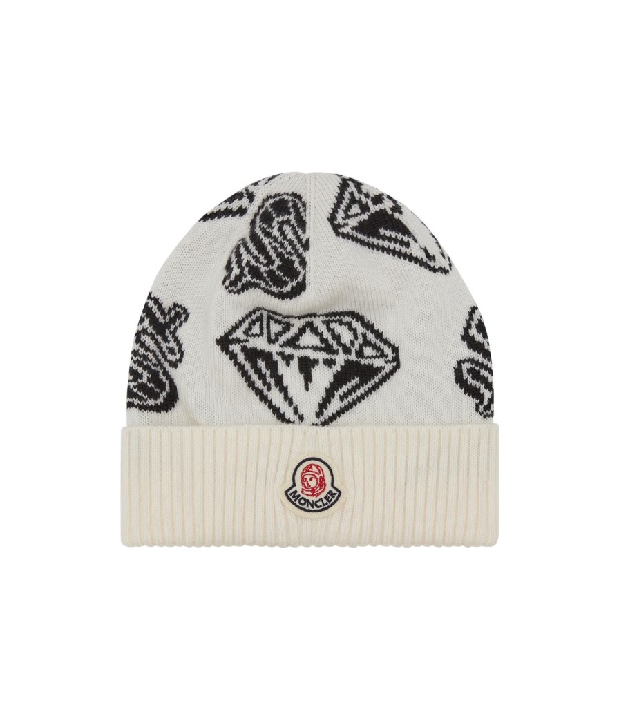 MONCLER x Billionaire Boys Club Headwear | Wool Jacquard Beanie