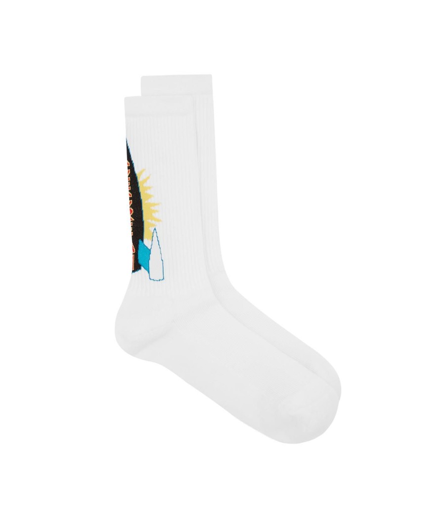 ICECREAM Pre-Spring '24 Accessories | Rocket Socks - White