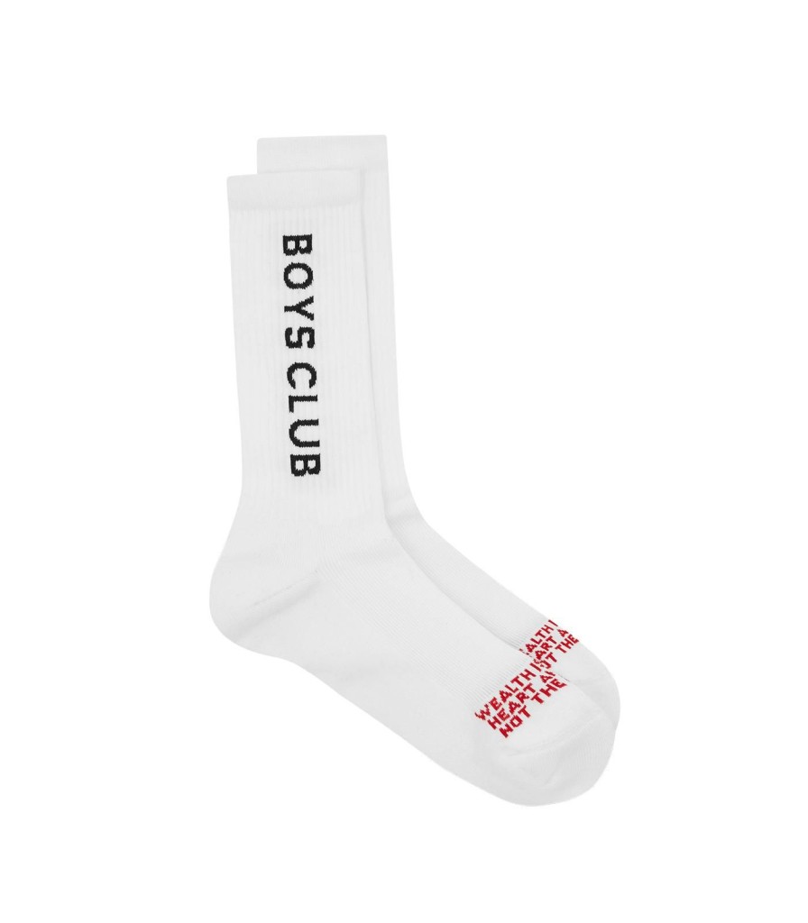 Billionaire Boys Club Pre-Spring '24 Accessories | Mantra Socks - White