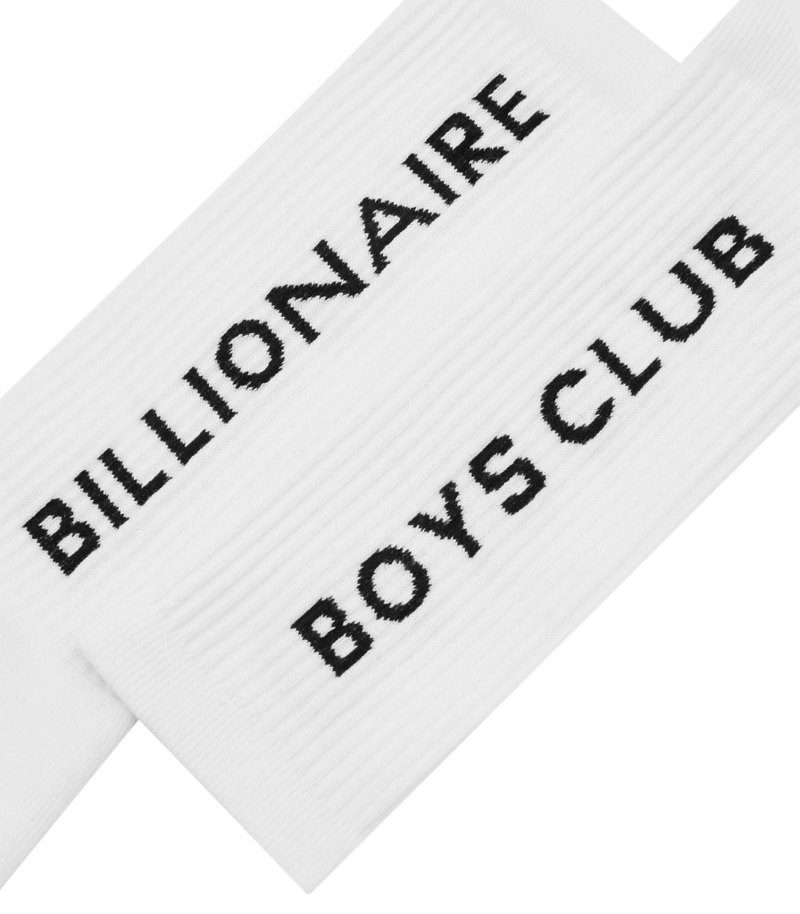 Billionaire Boys Club Pre-Spring '24 Accessories | Mantra Socks - White